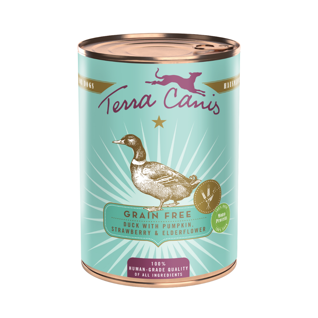 TERRA CANIS GRAIN-FREE - Duck with pumpkin, strawberry and elderflower
