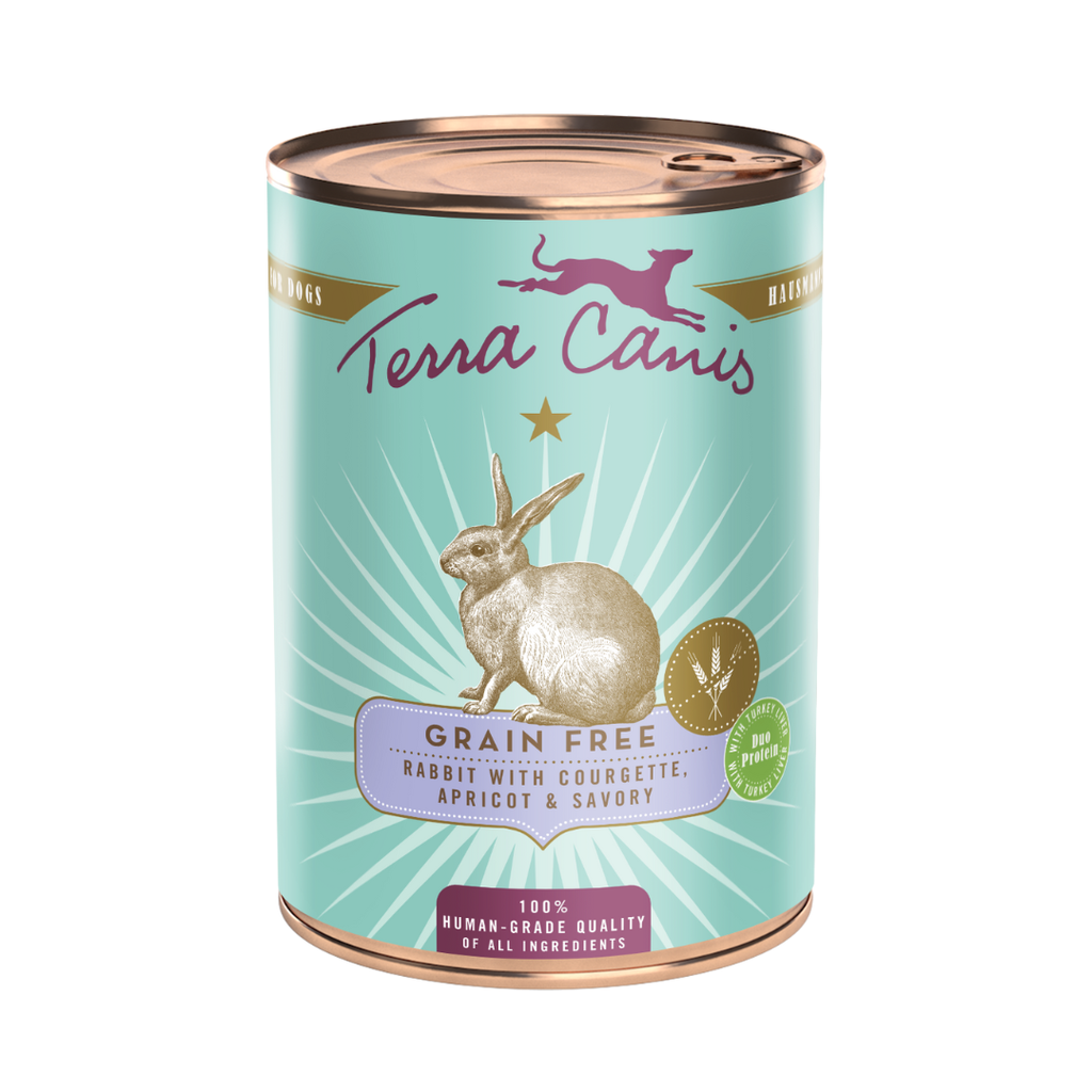 TERRA CANIS GRAIN-FREE - Rabbit with courgette, apricot and savory