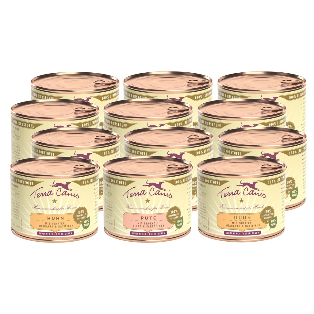 TERRA CANIS CLASSIC - Gourmet Pack (Chicken, and Turkey) - 200g