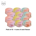 TERRA FELIS MULTI - Gourmet Pack (Chicken & Turkey, Salmon & Chicken, and Rabbit & Turkey) - 80g